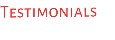 Testimonials
